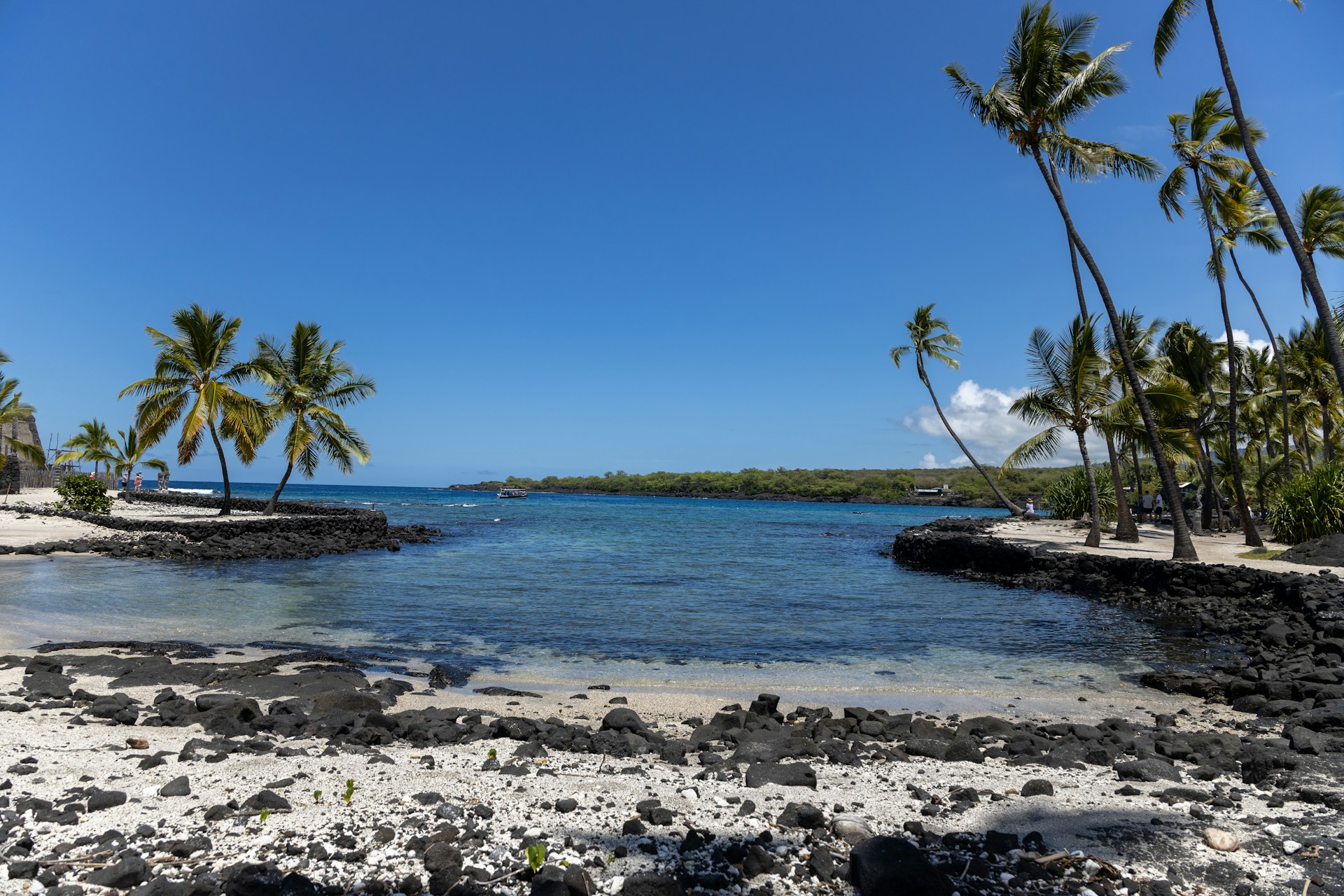 Beach in Kona, Big Island, Hawaii